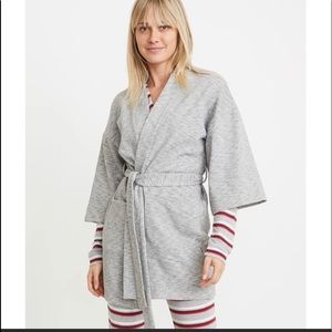 Marine layer Sherpa wrap robe